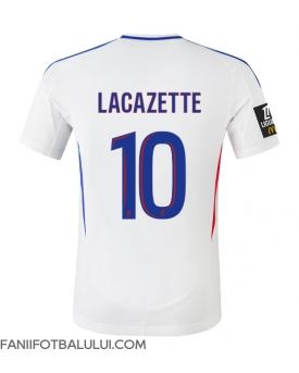 Olympique Lyonnais Alexandre Lacazette #10 Tricou Fotbal Replică 2024-25 Barbati Acasa